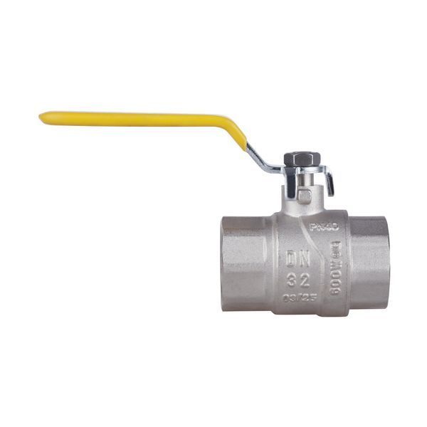 Кран кульовий газовий Thermo Alliance Forte 1 1/4" ВВ, латунний, посилений, ручка-важіль, PN40 SD00010556 фото