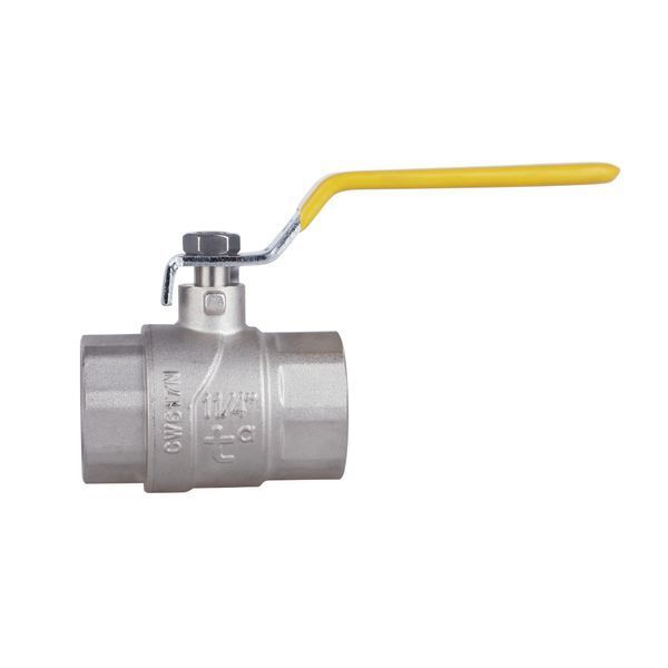 Кран кульовий газовий Thermo Alliance Forte 1 1/4" ВВ, латунний, посилений, ручка-важіль, PN40 SD00010556 фото