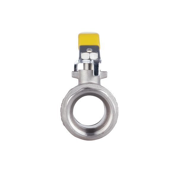 Кран кульовий газовий Thermo Alliance Forte 1 1/4" ВВ, латунний, посилений, ручка-важіль, PN40 SD00010556 фото