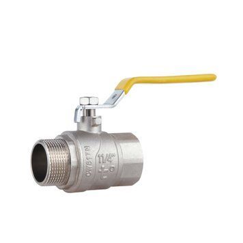 Кран кульовий газовий Thermo Alliance Forte 1 1/4" ВН, латунний, посилений, ручка-важіль, PN40 SD00010558 фото