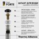 Гнучка підводка для змішувача 60 см Thermo Alliance 1/2" &times; М10, &Oslash;13,5 мм (збільшений діаметр), нержавіюче обплетення (пара) SD00055495 фото 3