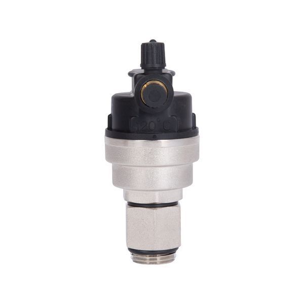 Автоматичний повітровідвідник Thermo Alliance Forte 1/2", латунний, нікель, з клапаном, SF243W15 SD00030404 фото
