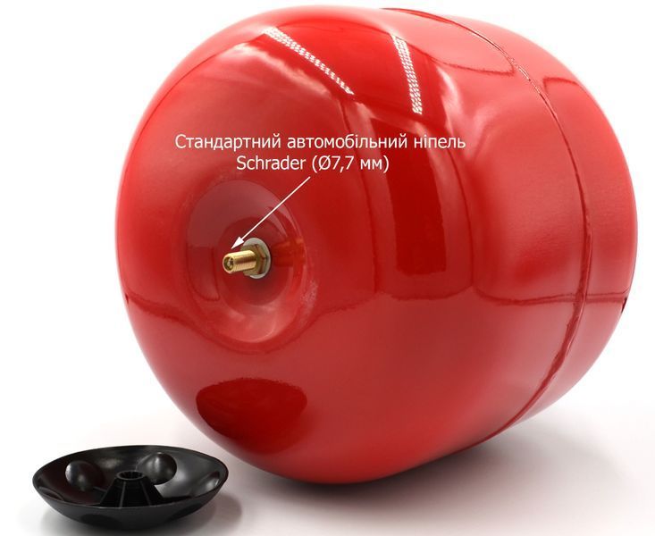 Розширювальний бак для системи опалення 5 л Womar WM-V5L, 3/4", круглий, &Oslash;205 &times; 240 мм SD00025888 фото