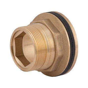 Врізка в бак Thermo Alliance 3/4" Н (зовнішня різьба), латунна, з ущільненням SD00047792 фото