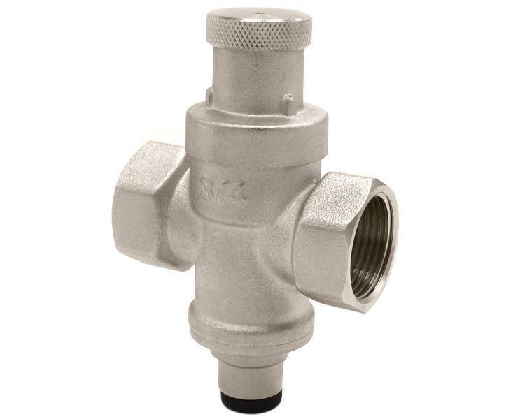 Редуктор тиску води Thermo Alliance Standart 3/4" (1-6 бар), з маномером, поршневий, SF241W20 SD00021157MN фото