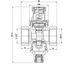 Редуктор тиску води Thermo Alliance Standart 3/4" (1-6 бар), з маномером, поршневий, SF241W20 SD00021157MN фото 2