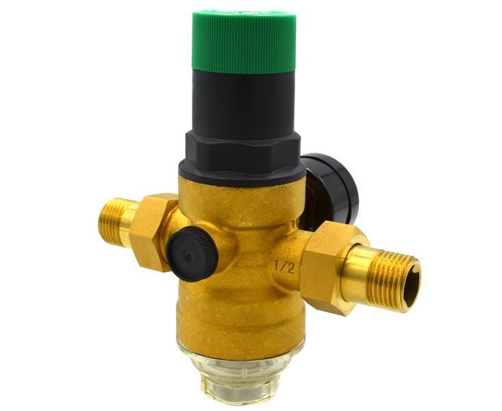 Редуктор тиску води Thermo Alliance Forte 1/2" (1-6 бар), мембранний, з фільтром, для холодної води, SF128W15 SD00041730 фото