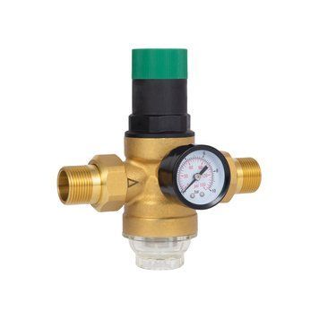 Редуктор тиску води Thermo Alliance Forte 3/4" (1-6 бар), мембранний, з фільтром, для холодної води, SF128W20 SD00054155 фото