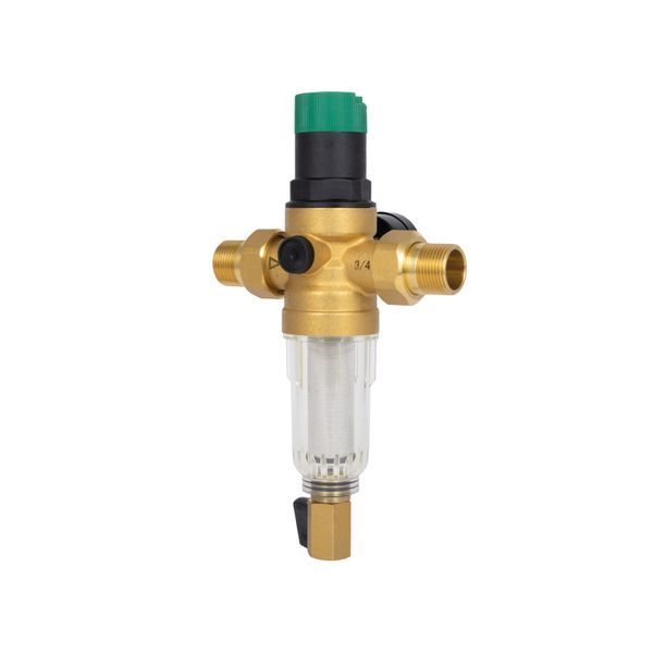Редуктор тиску води Thermo Alliance Forte 3/4" (1-6 бар), мембранний, з промивним фільтром, для холодної води, SF128W20C SD00054157 фото