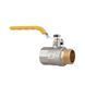 Кран кульовий газовий Thermo Alliance Standart 1" ВН, латунний, ручка-важіль, PN40 SD00021351 фото 3