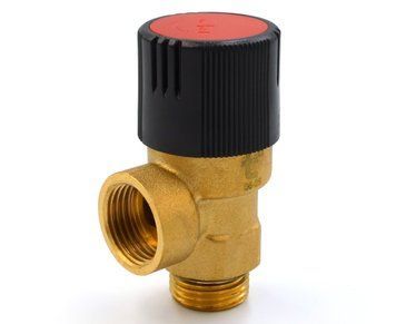 Запобіжний клапан 1/2" 6 бар НВ Thermo Alliance, латунний, клапан скидання тиску SD00054173 фото