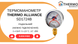Термоманометр Thermo Alliance радіальний (нижнє підключення) 0&ndash;4 бар / 0&ndash;120 &deg;C, 1/2", &Oslash;80 мм SD00021360 фото 3