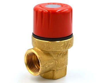 Клапан безпеки 1/2" 1.5 бар ВВ Icma 241, латунний, запобіжний клапан для котла / системи опалення SD00007439 фото
