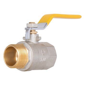 Кран кульовий газовий Thermo Alliance Base 3/4" ВН, латунний, ручка-важіль, PN40 SD00002837 фото